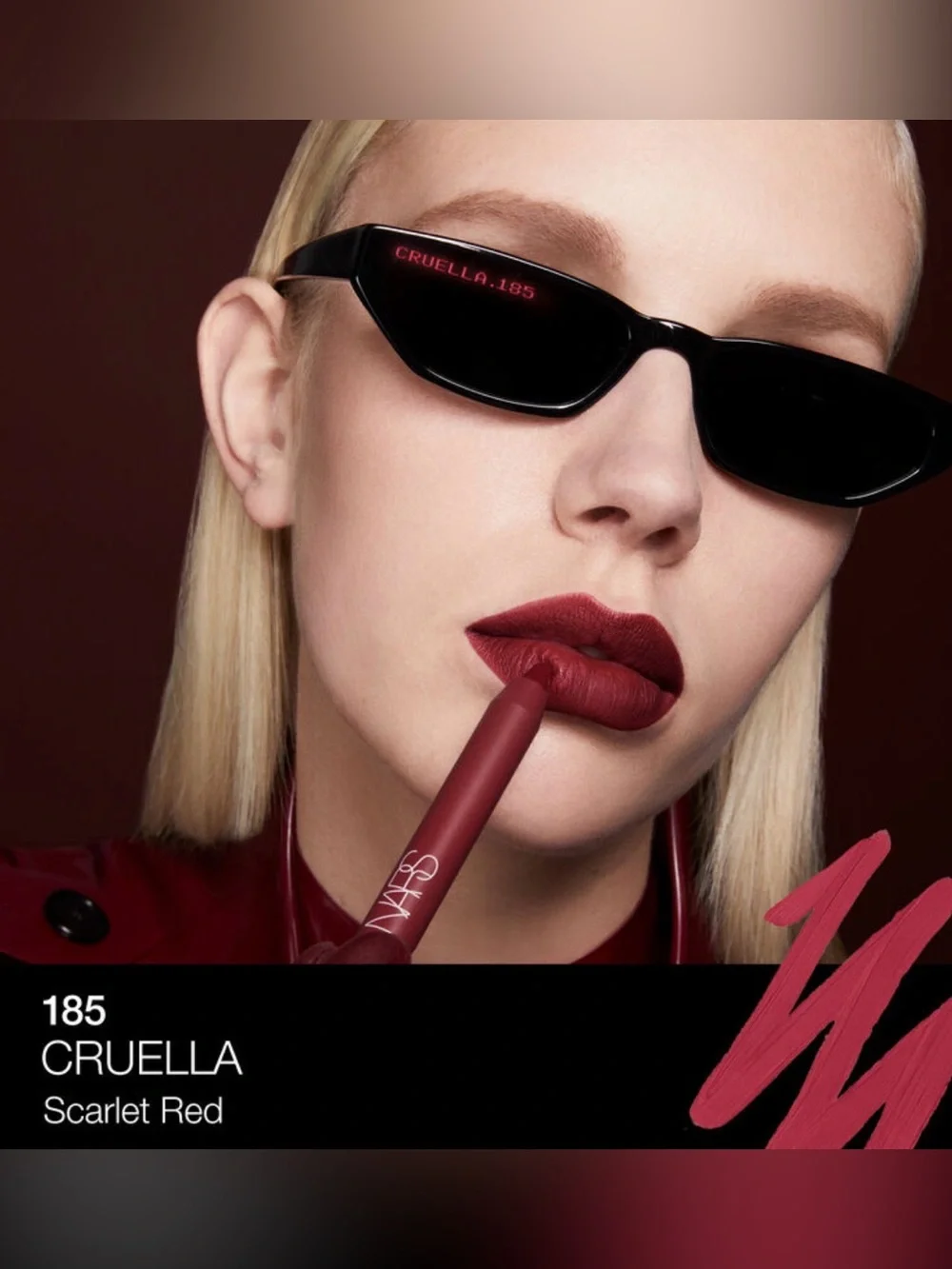 NEW! NARS POWERMATTE HIGH-INTENSITY LIP PENCIL IN CRUELLA